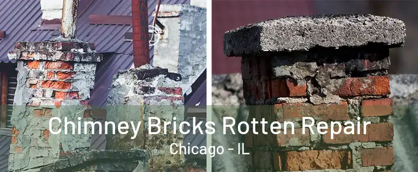 Chimney Bricks Rotten Repair Chicago - IL