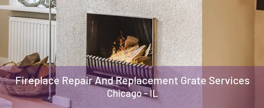 Fireplace Repair And Replacement Grate Services Chicago - IL