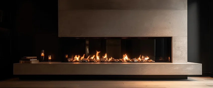 Gas Fireplace Ember Bed Design Services in Chicago, Illinois