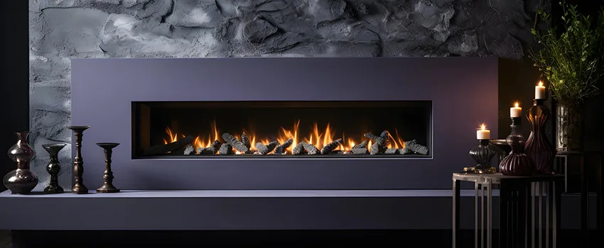 Ember Bed for Ventless Gas Fireplace in Chicago, IL