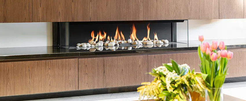 Double-height Fireplace Design Refurbishment in Chicago, Illinois