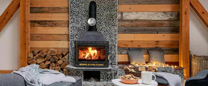 Thelin Hearth Products Direct Vent Gas Stove Fireplace Inspection in Chicago, Illinois