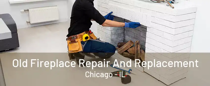 Old Fireplace Repair And Replacement Chicago - IL