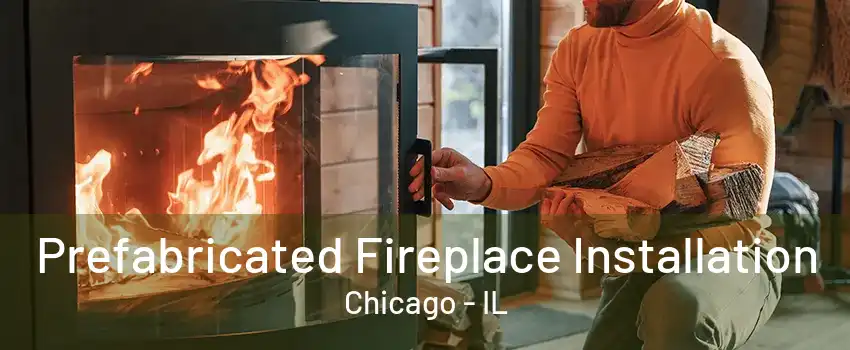 Prefabricated Fireplace Installation Chicago - IL